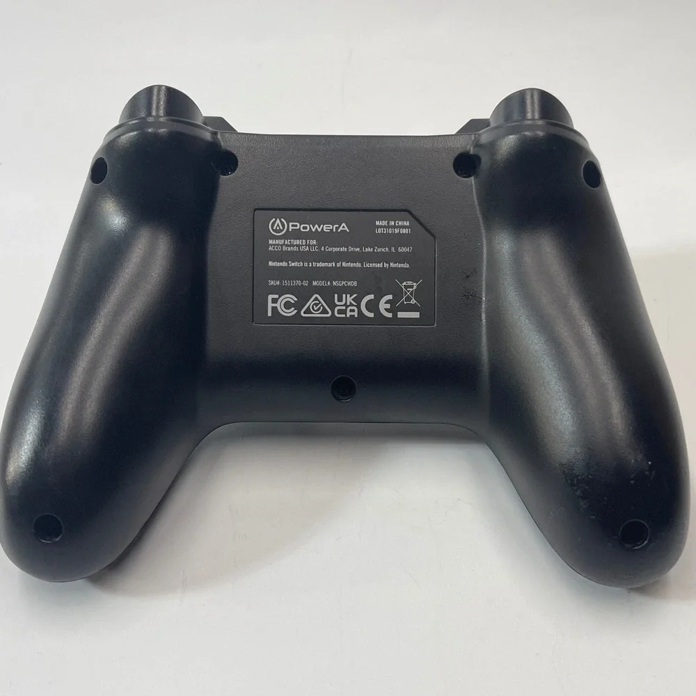 PowerA Wired Controller for Nintendo Switch – Black – Tested & Working‎